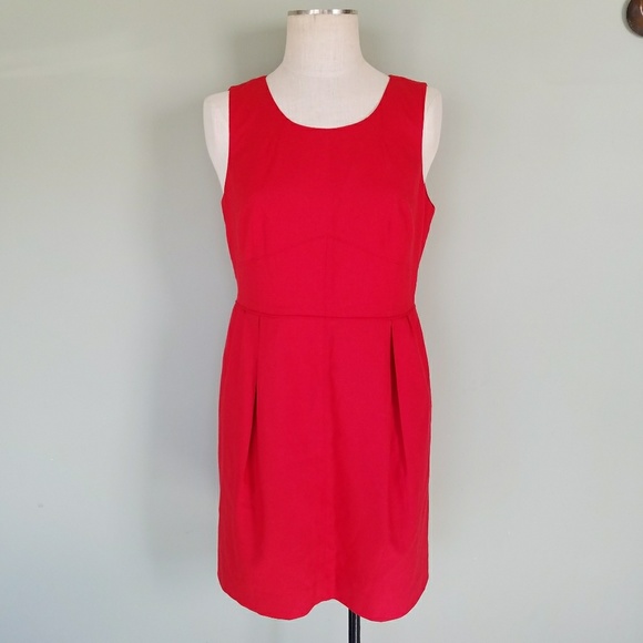 J. Crew Dresses & Skirts - J. Crew Pleated Shift Dress in Wool Flannel